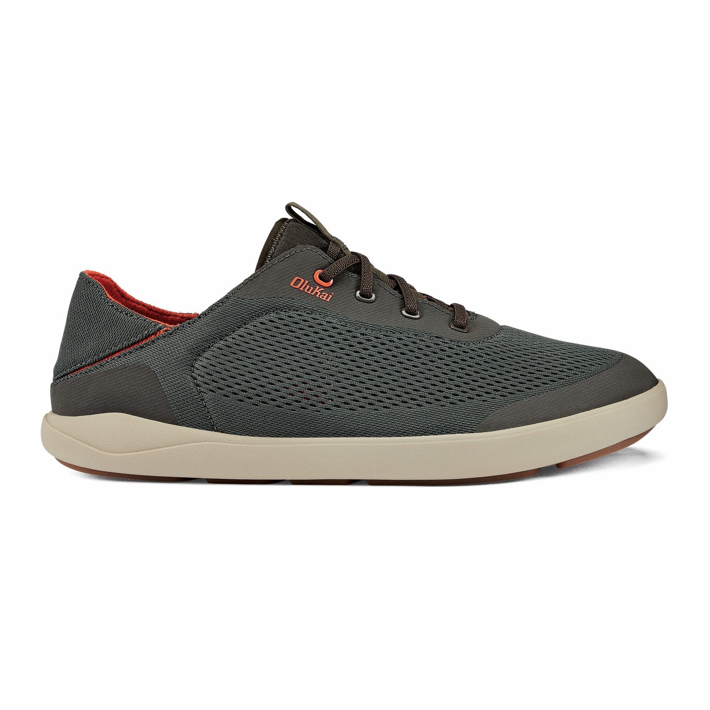 Olukai Moku Pae Boat Shoes - Island Salt / Koi