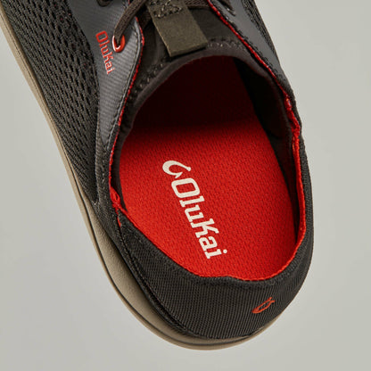 Olukai Moku Pae Boat Shoes - Island Salt / Koi