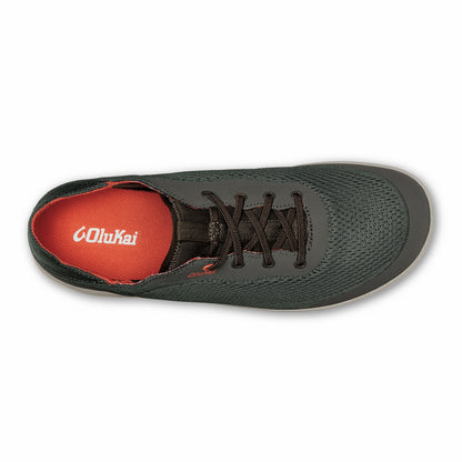 Olukai Moku Pae Boat Shoes - Island Salt / Koi