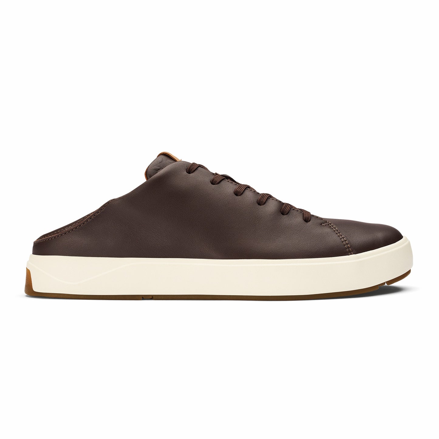Olukai Lae‘ahi Lī ‘Ili Leather Sneakers - Dark Java