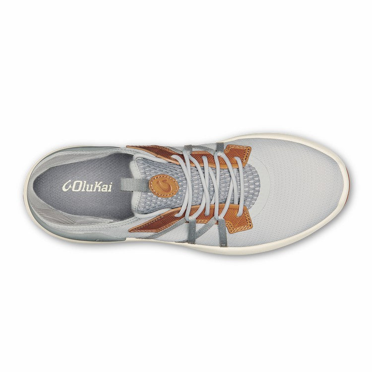 Olukai Mio Lī Athletic Shoes - Mist Grey / Poi