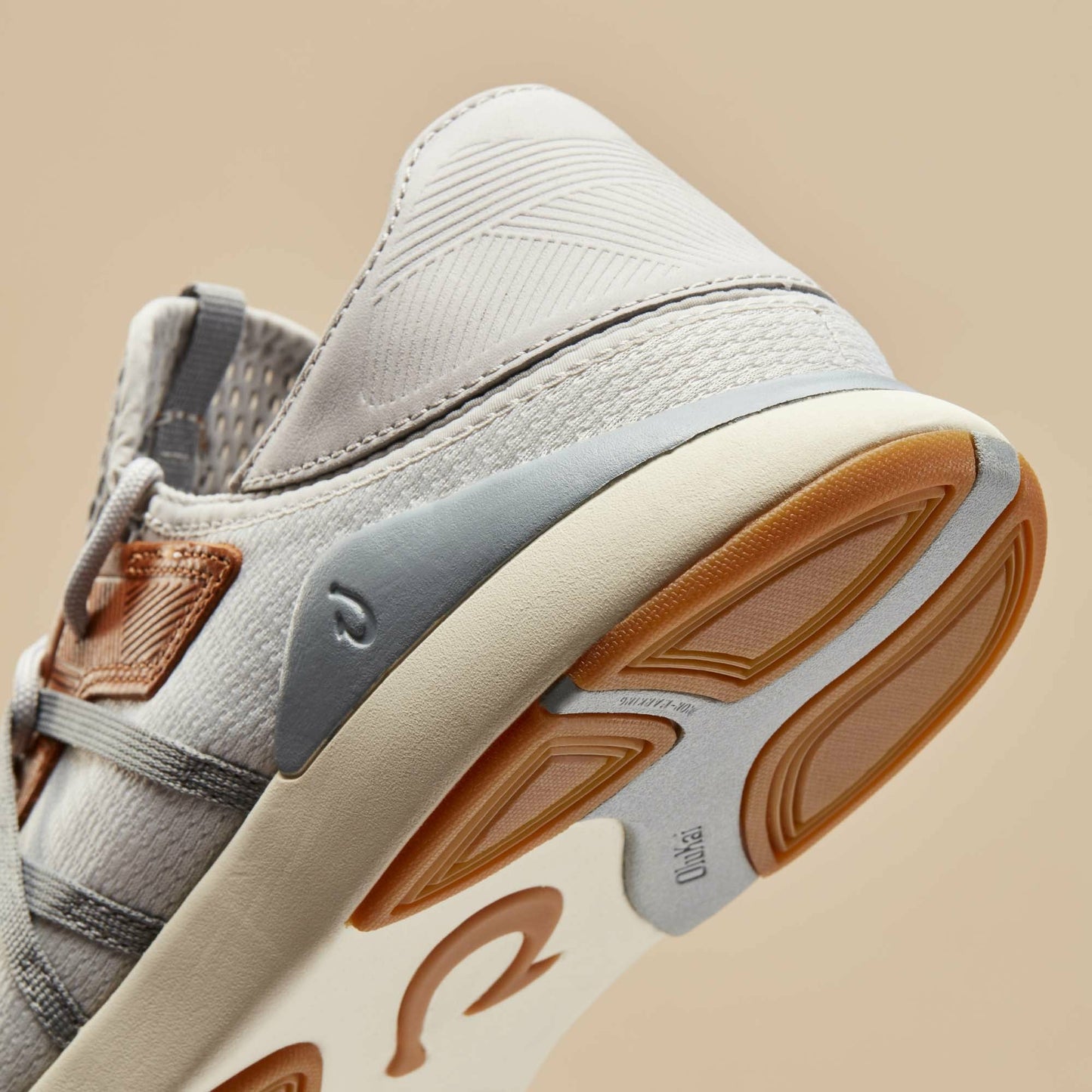 Olukai Mio Lī Athletic Shoes - Mist Grey / Poi