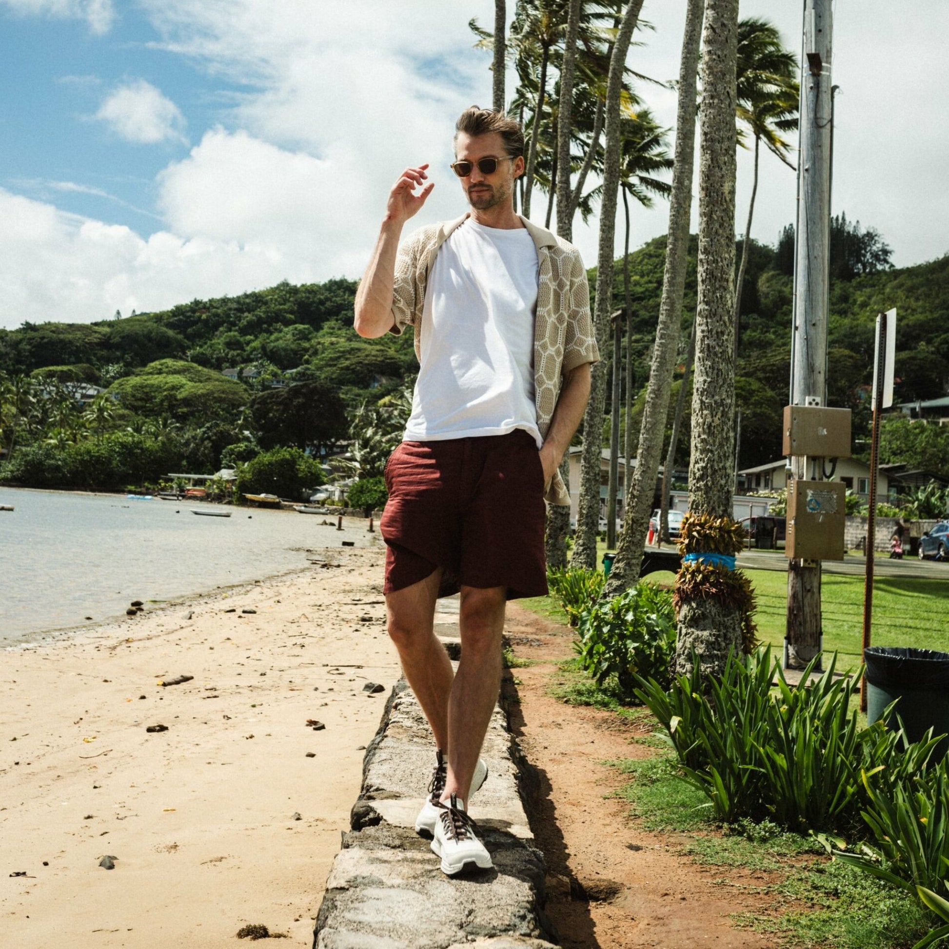 Olukai Makiki - White Sand / Tapa