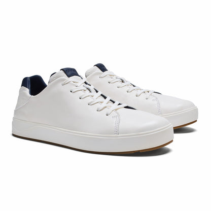 Olukai Lae‘ahi Lī ‘Ili Sneakers - Bright White / Trench Blue