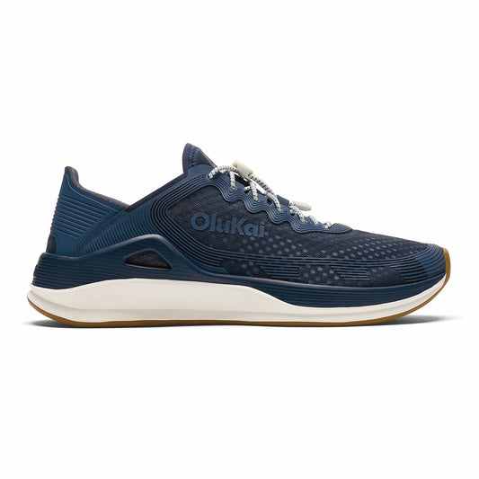 Olukai ‘Ahi Water Boat Shoes - Mood Indigo / Coastal Blue