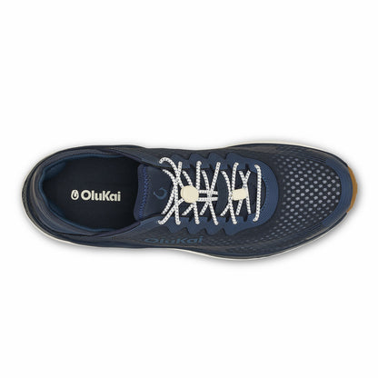 Olukai ‘Ahi Water Boat Shoes - Mood Indigo / Coastal Blue