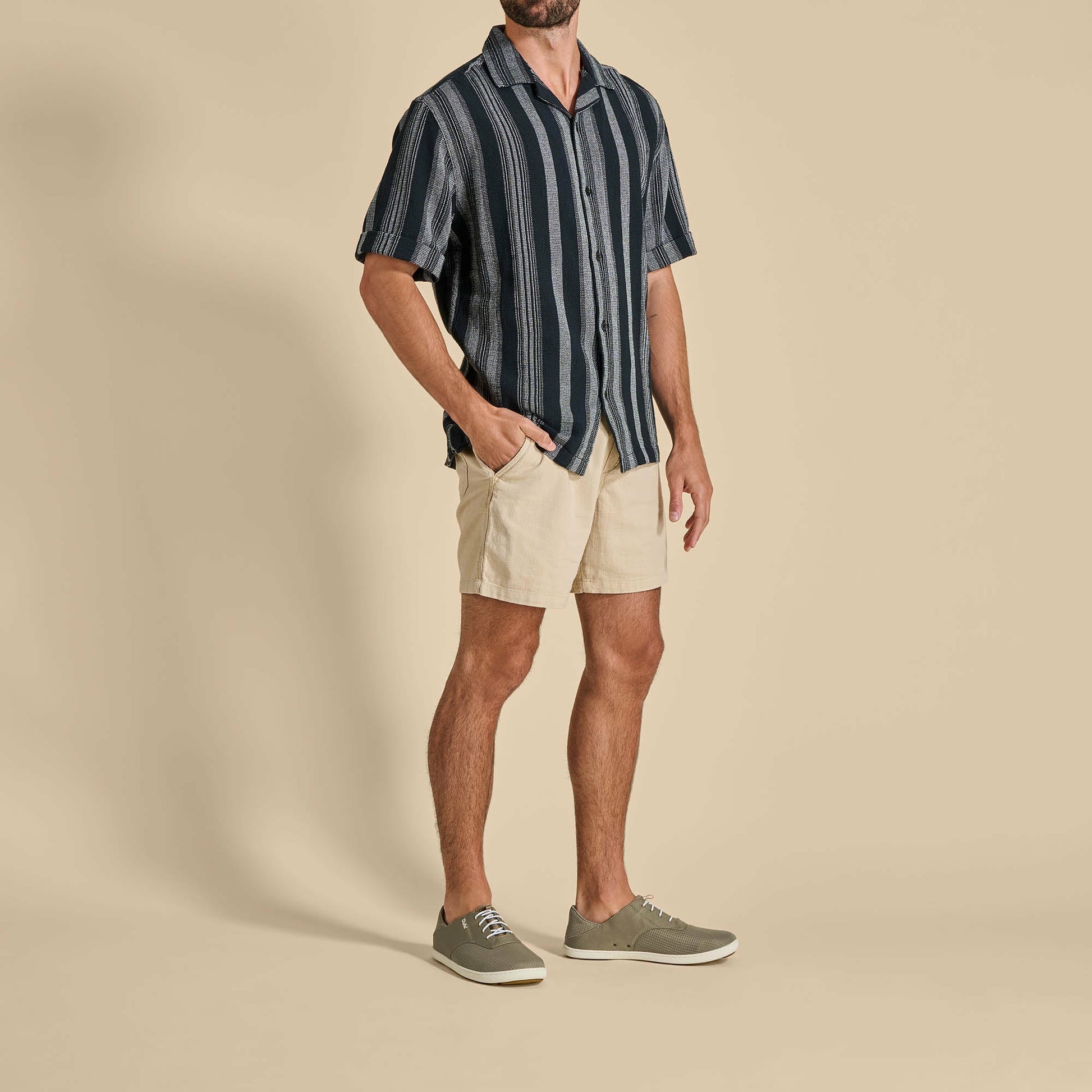 Olukai Nohea Moku Boat Shoes - Tapa