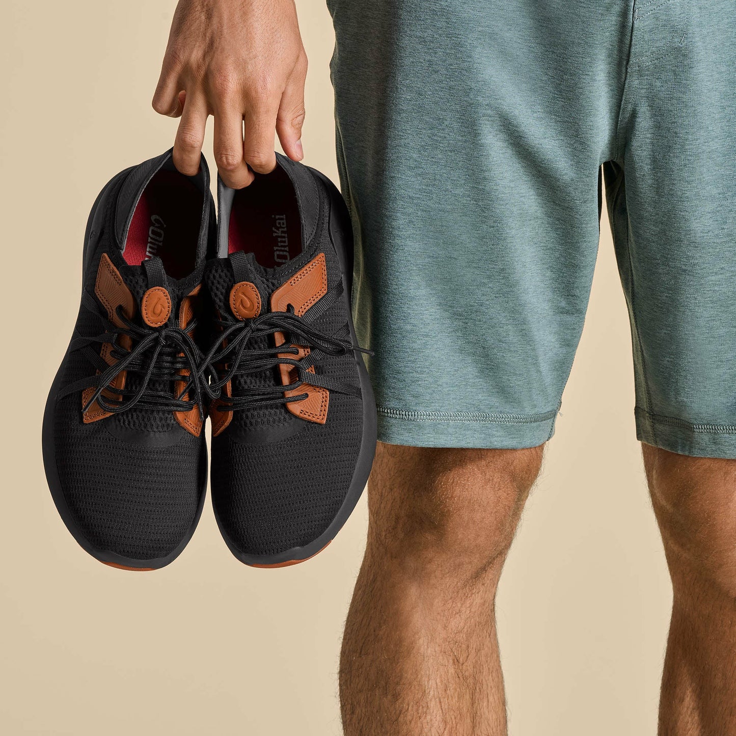Olukai Mio Lī Athletic Shoes - Lava Rock