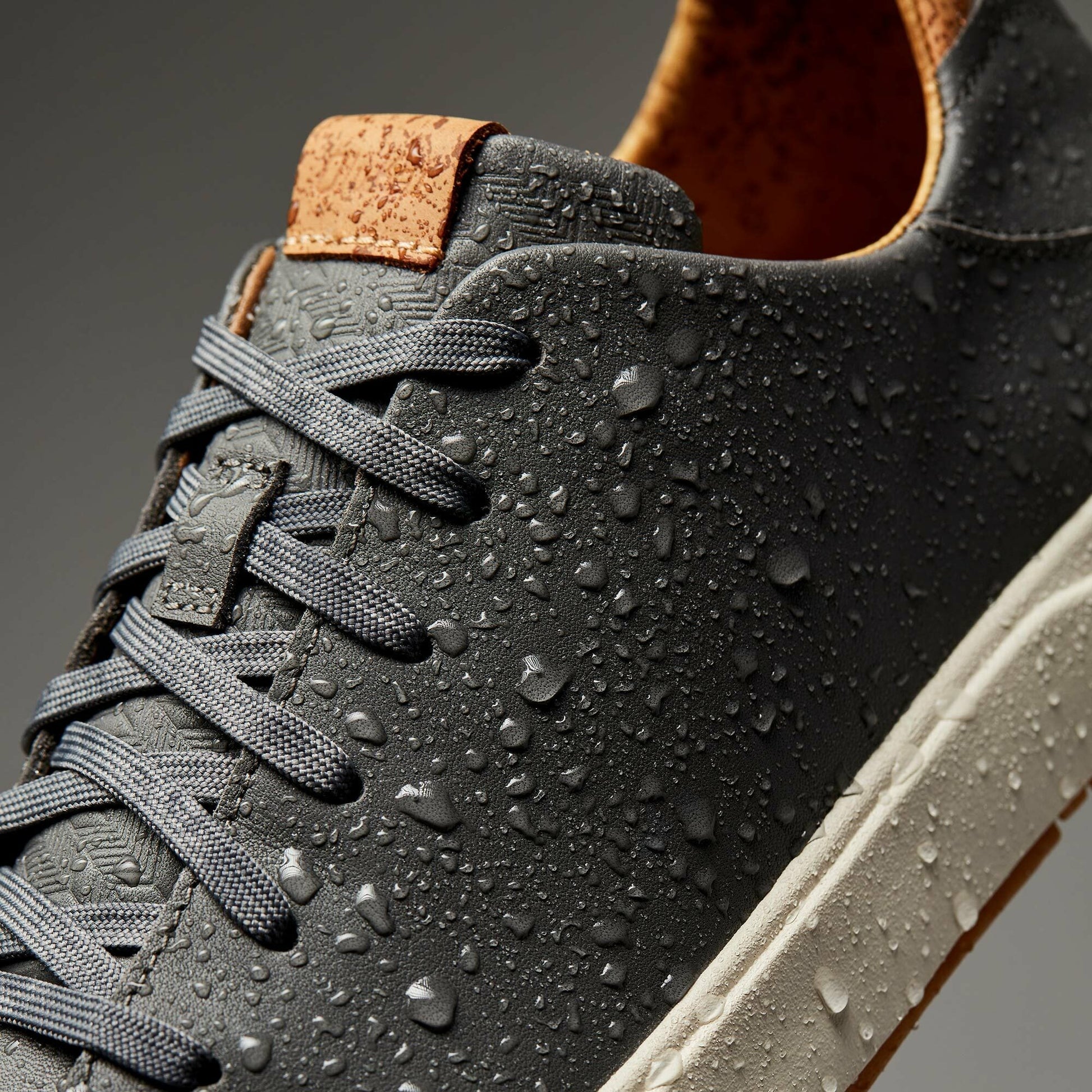 Olukai Lae‘ahi Lī ‘Ili Leather Sneakers - Stone