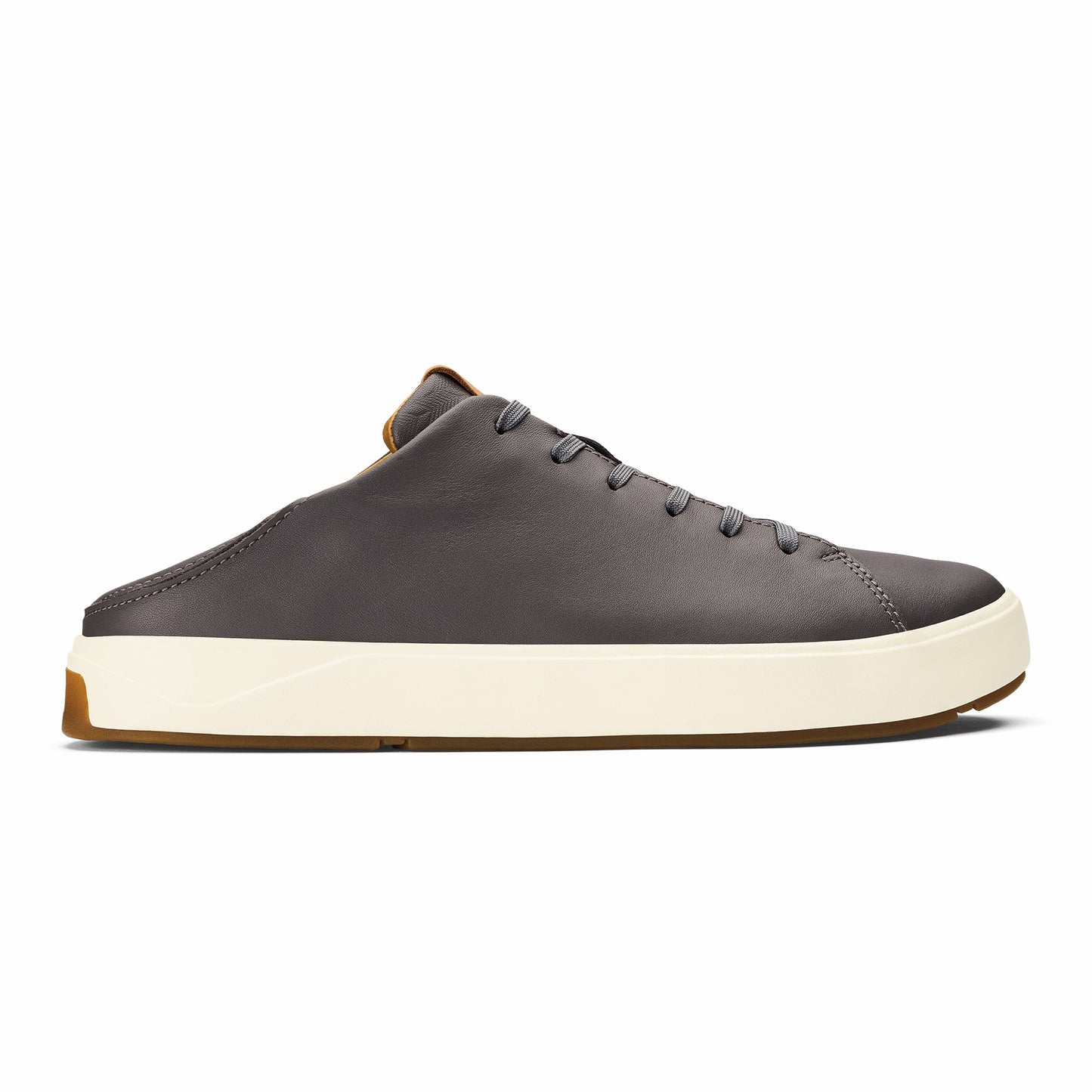 Olukai Lae‘ahi Lī ‘Ili Leather Sneakers - Stone