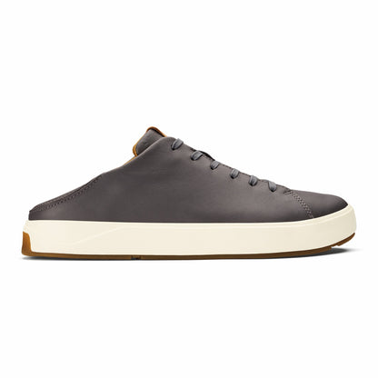 Olukai Lae‘ahi Lī ‘Ili Leather Sneakers - Stone