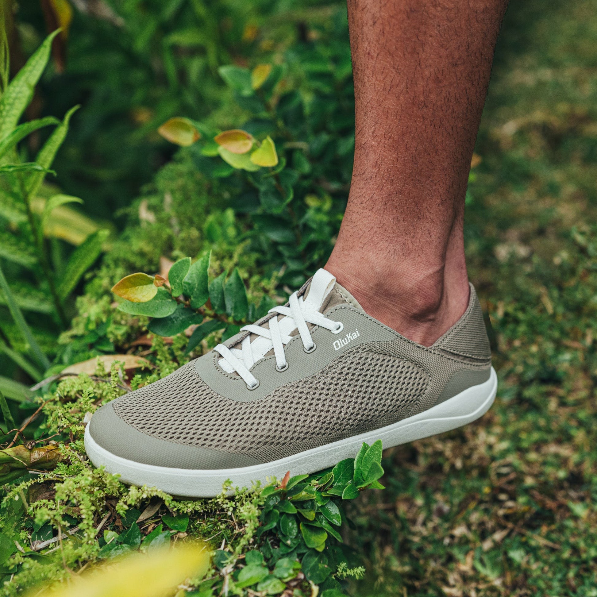 Olukai Moku Pae Boat Shoes - Clay / Tapa