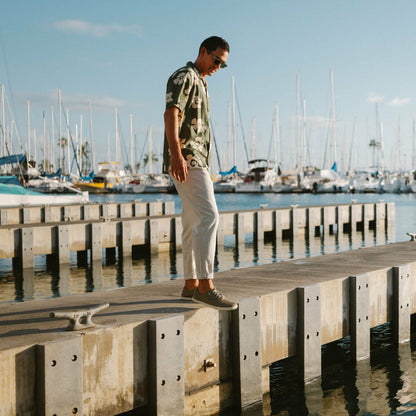 Olukai Moku Pae Boat Shoes - Clay / Tapa