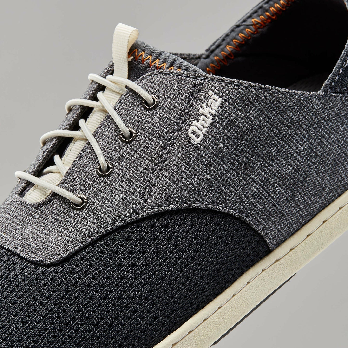 Olukai Nohea Moku Boat Shoes - Dark Shadow