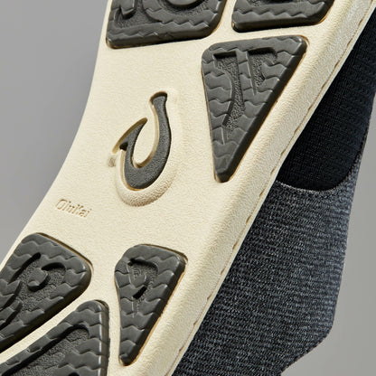 Olukai Nohea Moku Boat Shoes - Dark Shadow