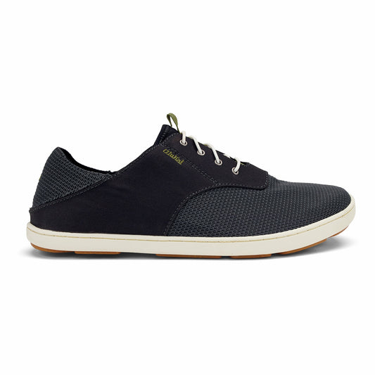 Olukai Nohea Moku Boat Shoes - Black