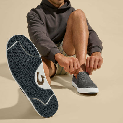 Olukai Lae‘ahi Slip-On Sneakers - Pavement