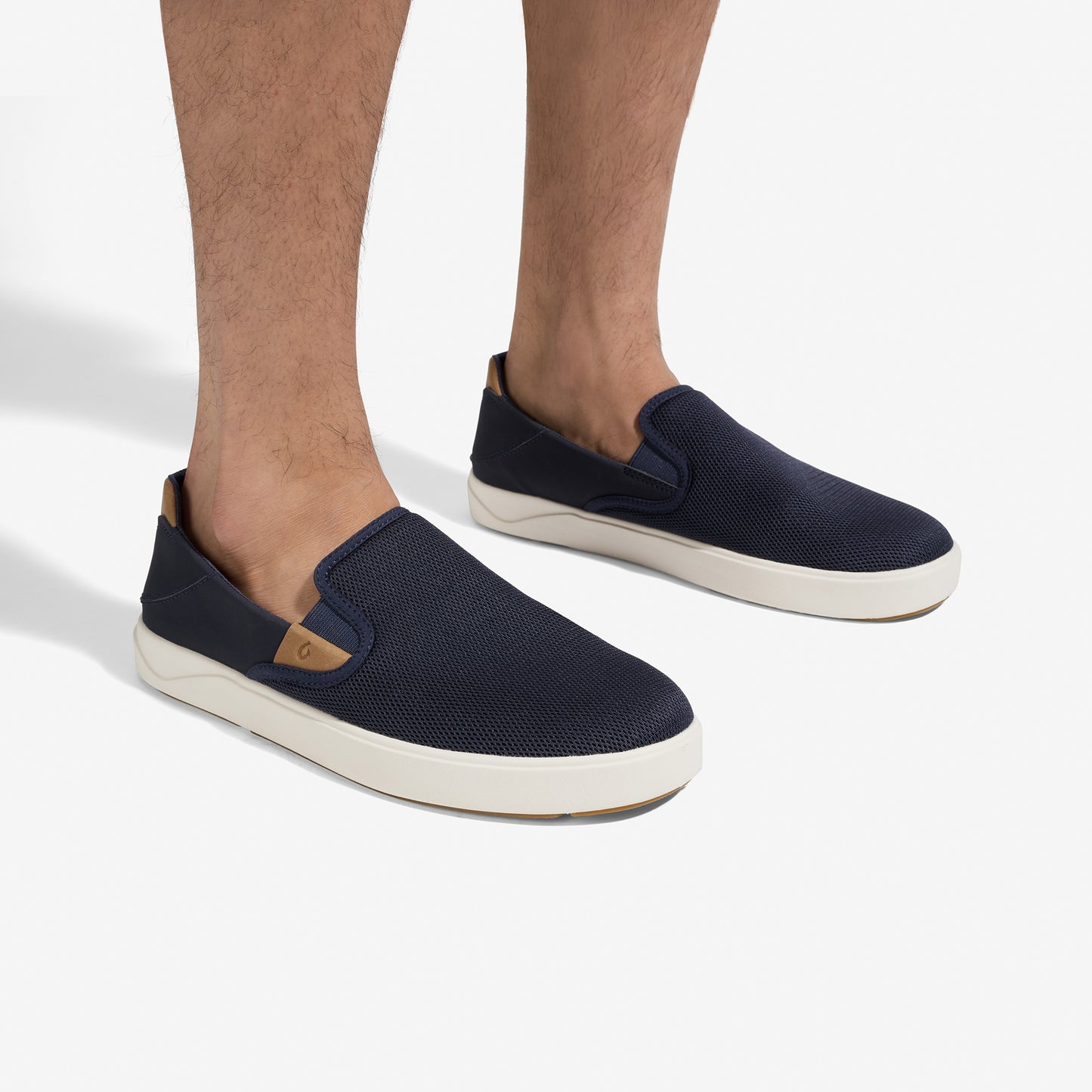 Olukai Laeʻahi Nui - Trench Blue / Tan