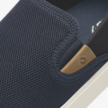 Olukai Laeʻahi Nui - Trench Blue / Tan