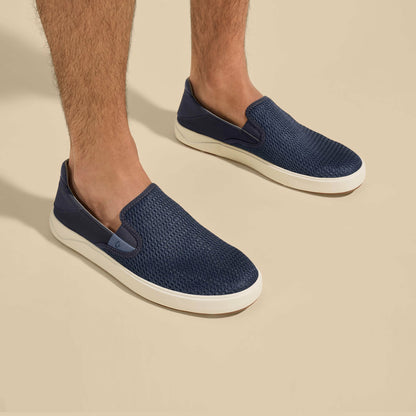 Olukai Lae‘ahi Slip-On Sneakers - Blue Depth