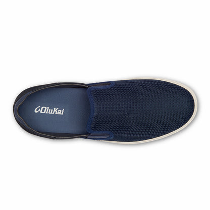 Olukai Lae‘ahi Slip-On Sneakers - Blue Depth