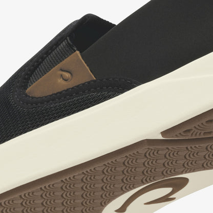 Olukai Laeʻahi Nui - Black / Tan