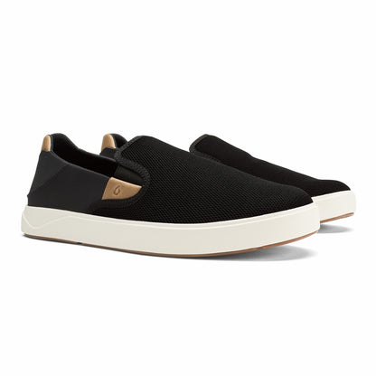 Olukai Laeʻahi Nui - Black / Tan