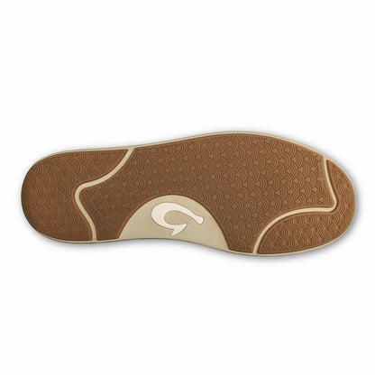 Olukai Lae‘ahi Lauhala Leather Slip-On Sneakers - Fox