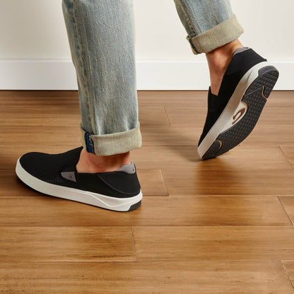 Olukai OluKai Lae‘ahi - Black | Slip-on Sneakers