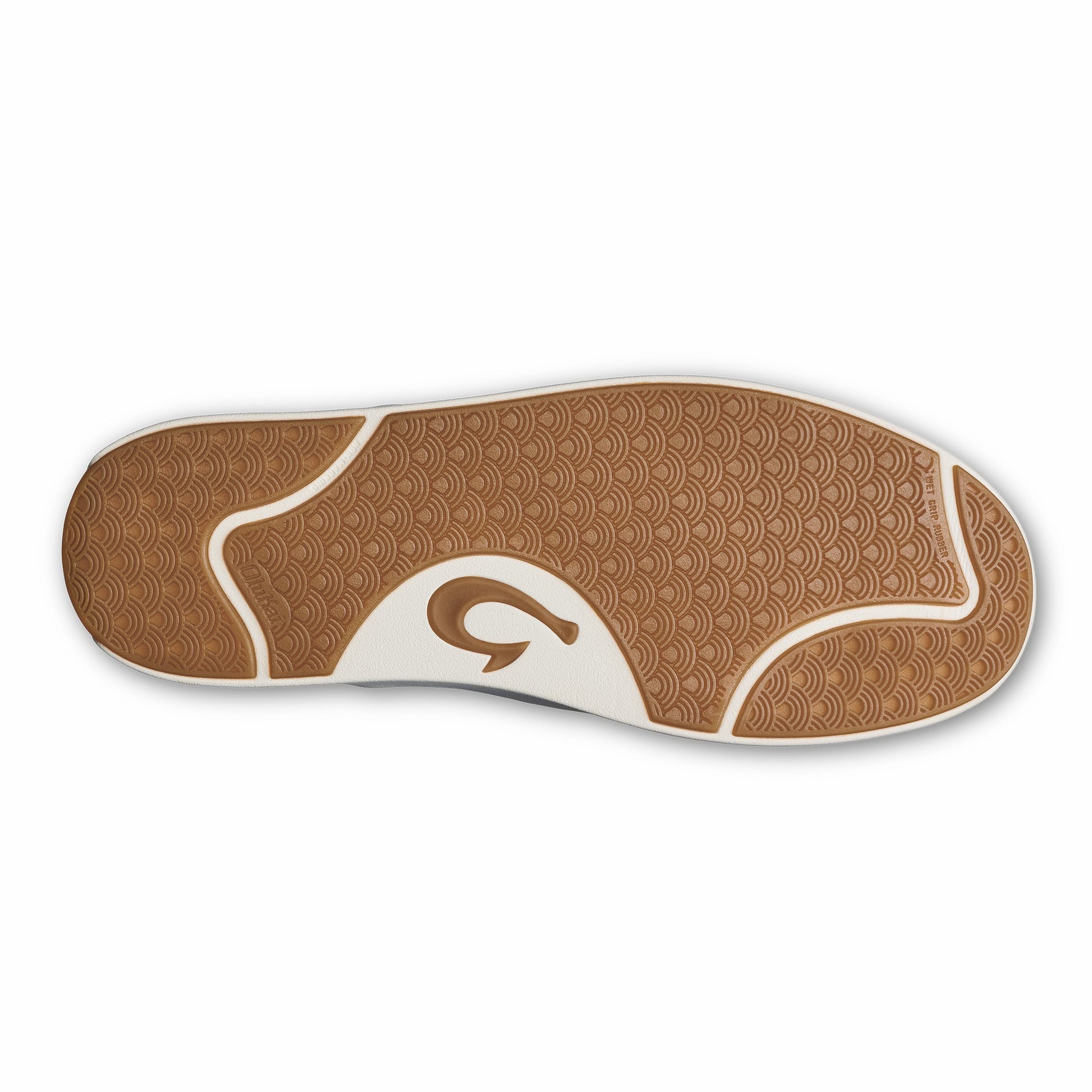 Olukai Lae‘ahi Lauhala Leather Slip-On Sneakers - Ash