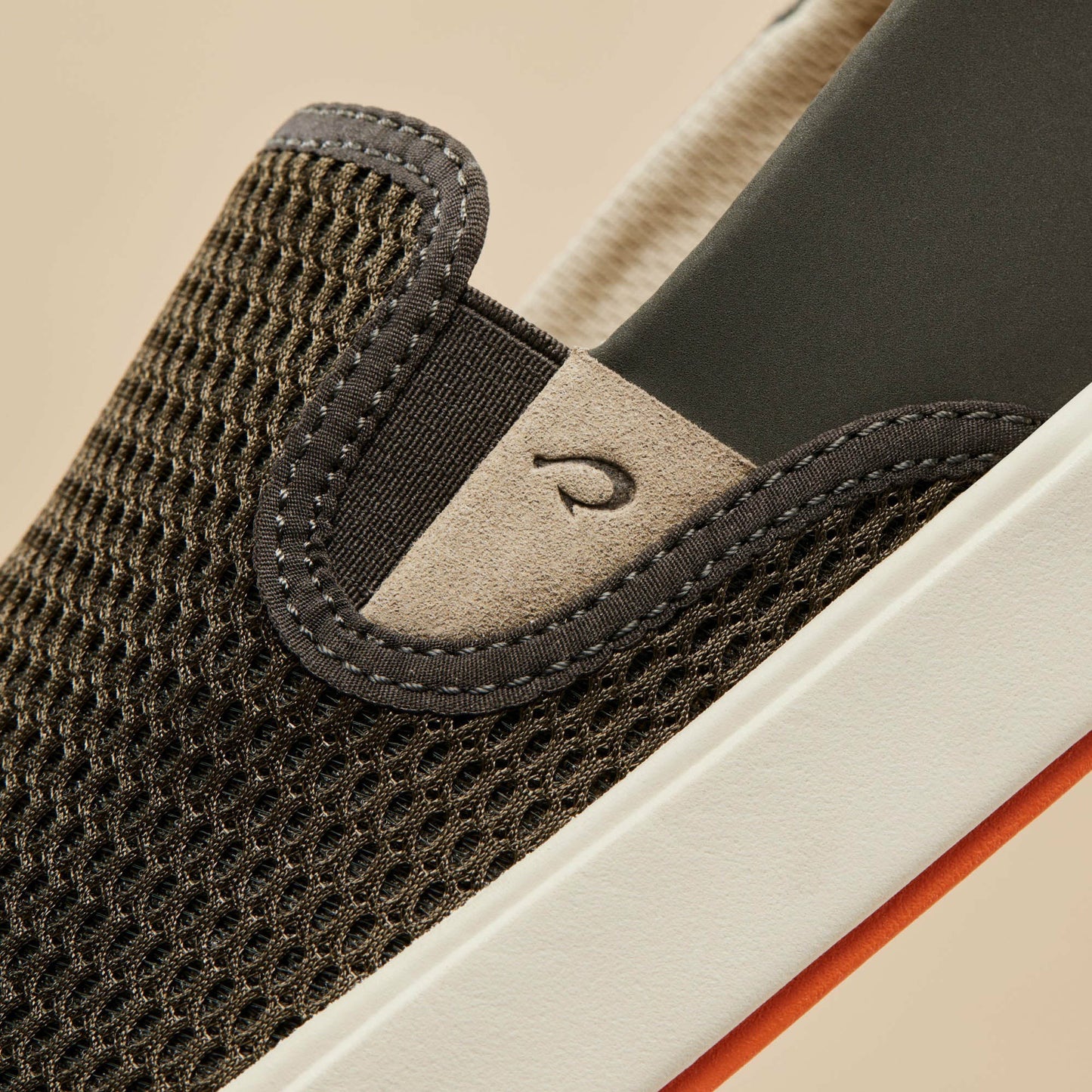 Olukai Lae‘ahi Slip-On Sneakers - Kona