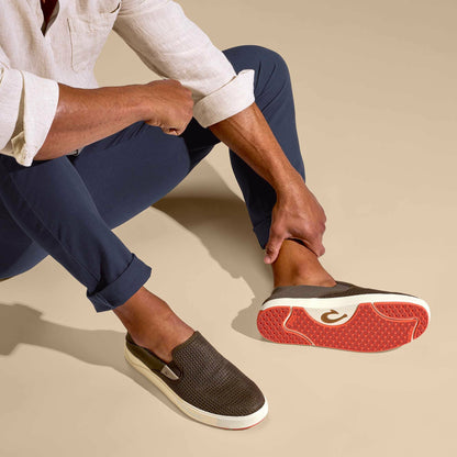 Olukai Lae‘ahi Slip-On Sneakers - Kona