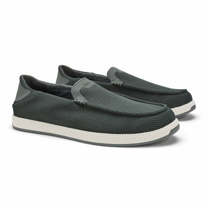 Olukai Kākaha Mesh Men‘s Slip-On Shoes - Rock