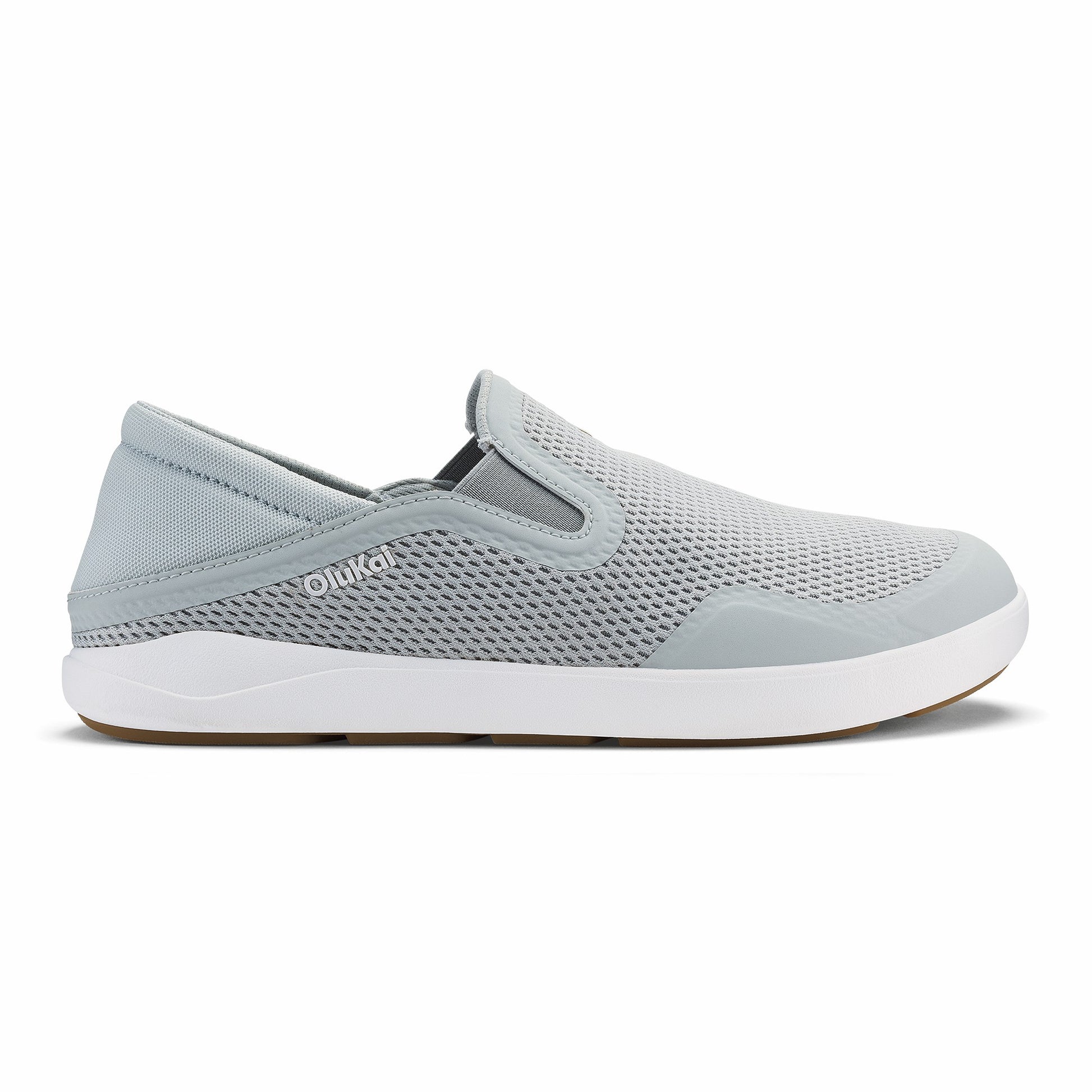 Olukai Moku Slip On - Cloud Grey / Ash