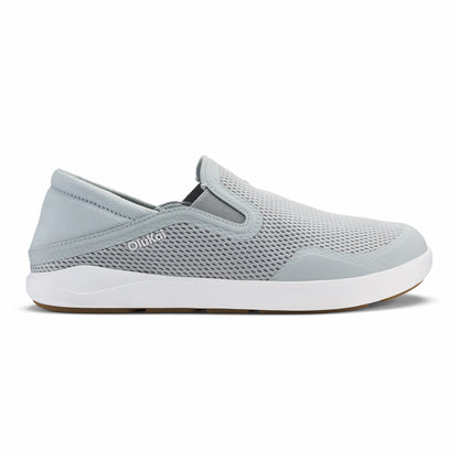 Olukai Moku Slip On - Cloud Grey / Ash
