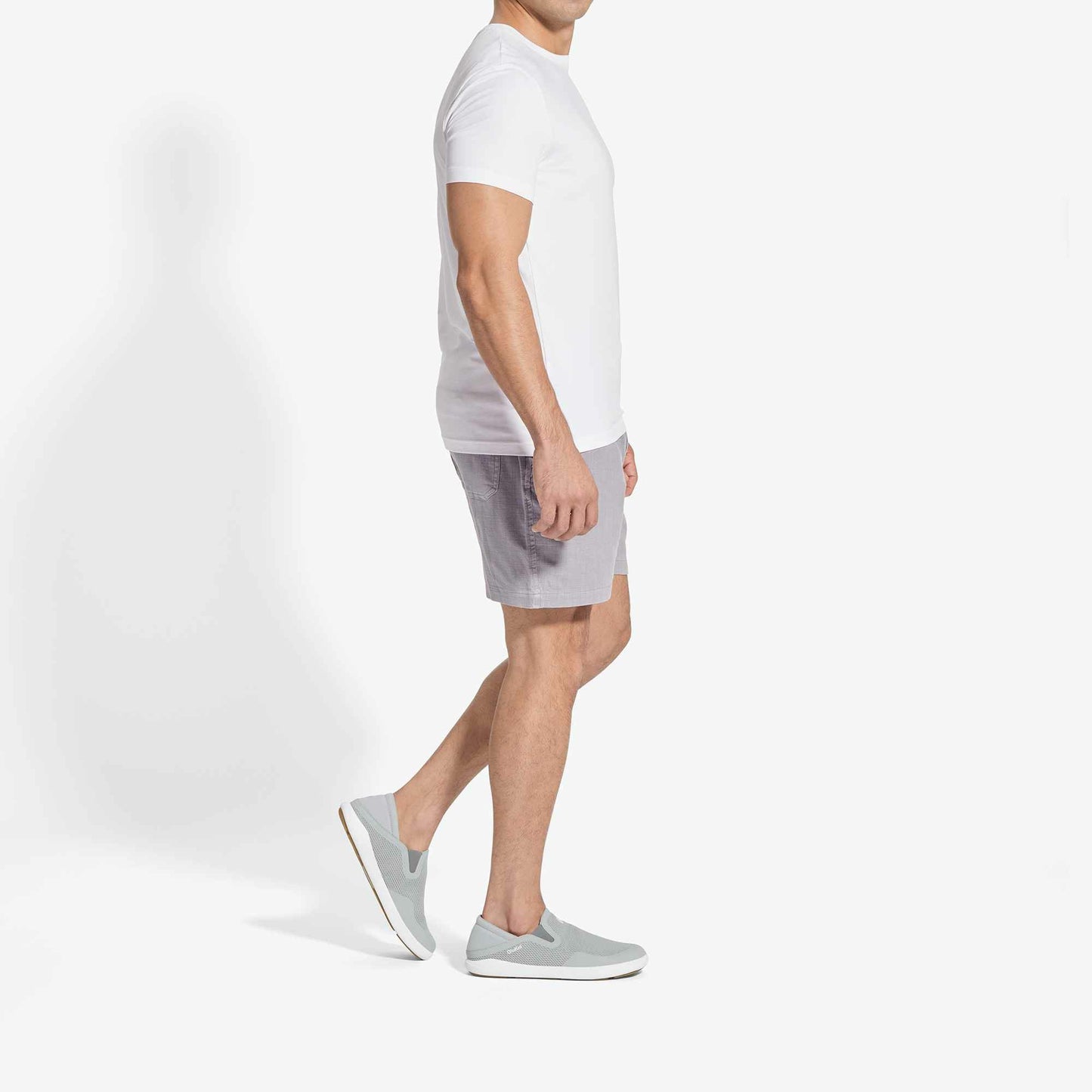 Olukai Moku Slip On - Cloud Grey / Ash