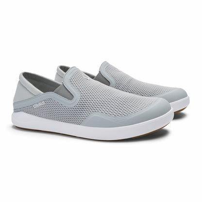 Olukai Moku Slip On - Cloud Grey / Ash