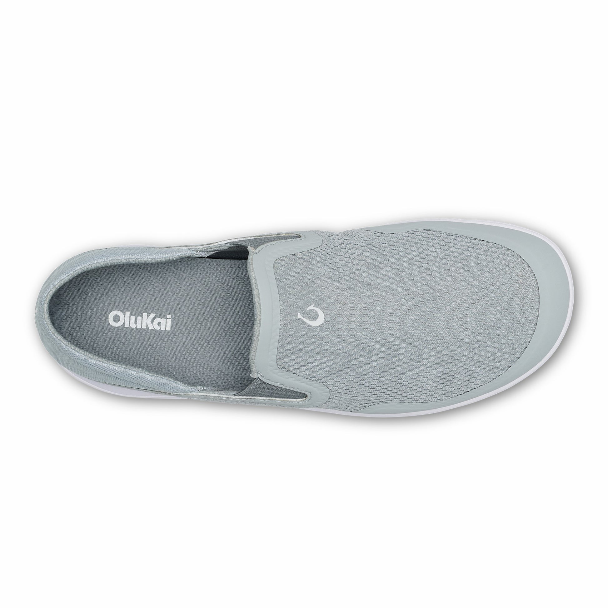 Olukai Moku Slip On - Cloud Grey / Ash