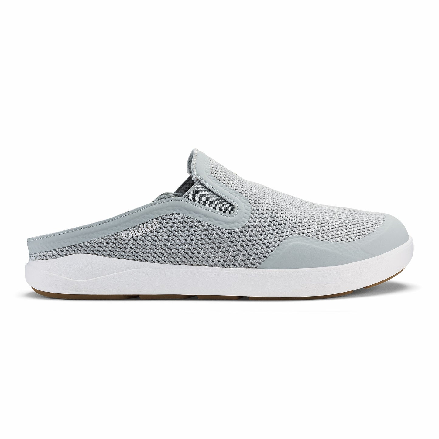 Olukai Moku Slip On - Cloud Grey / Ash