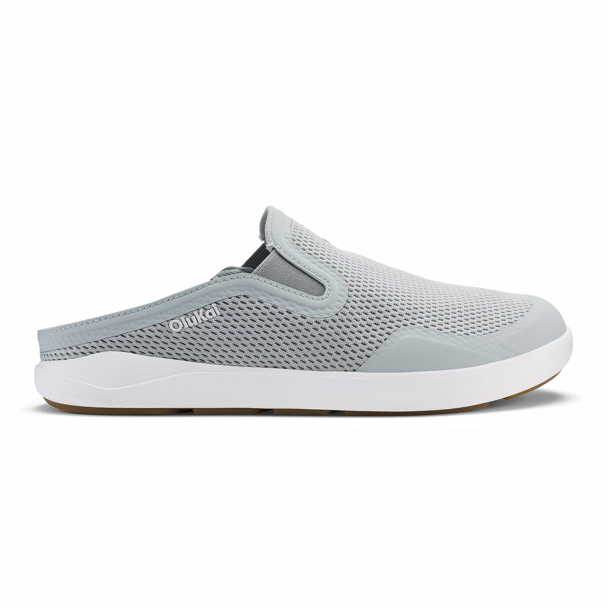 Olukai Moku Slip On - Cloud Grey / Ash