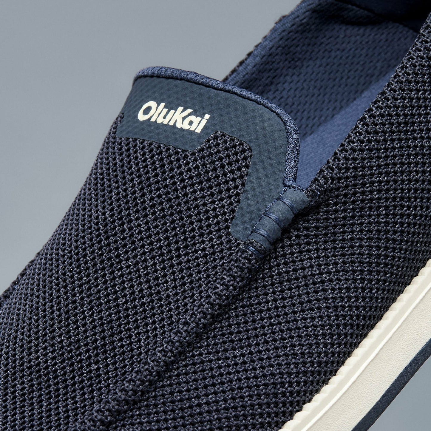 Olukai Kākaha Mesh Men‘s Slip-On Shoes - Navy