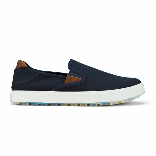 Olukai Wai‘alae Slip On Golf Shoes - Trench Blue