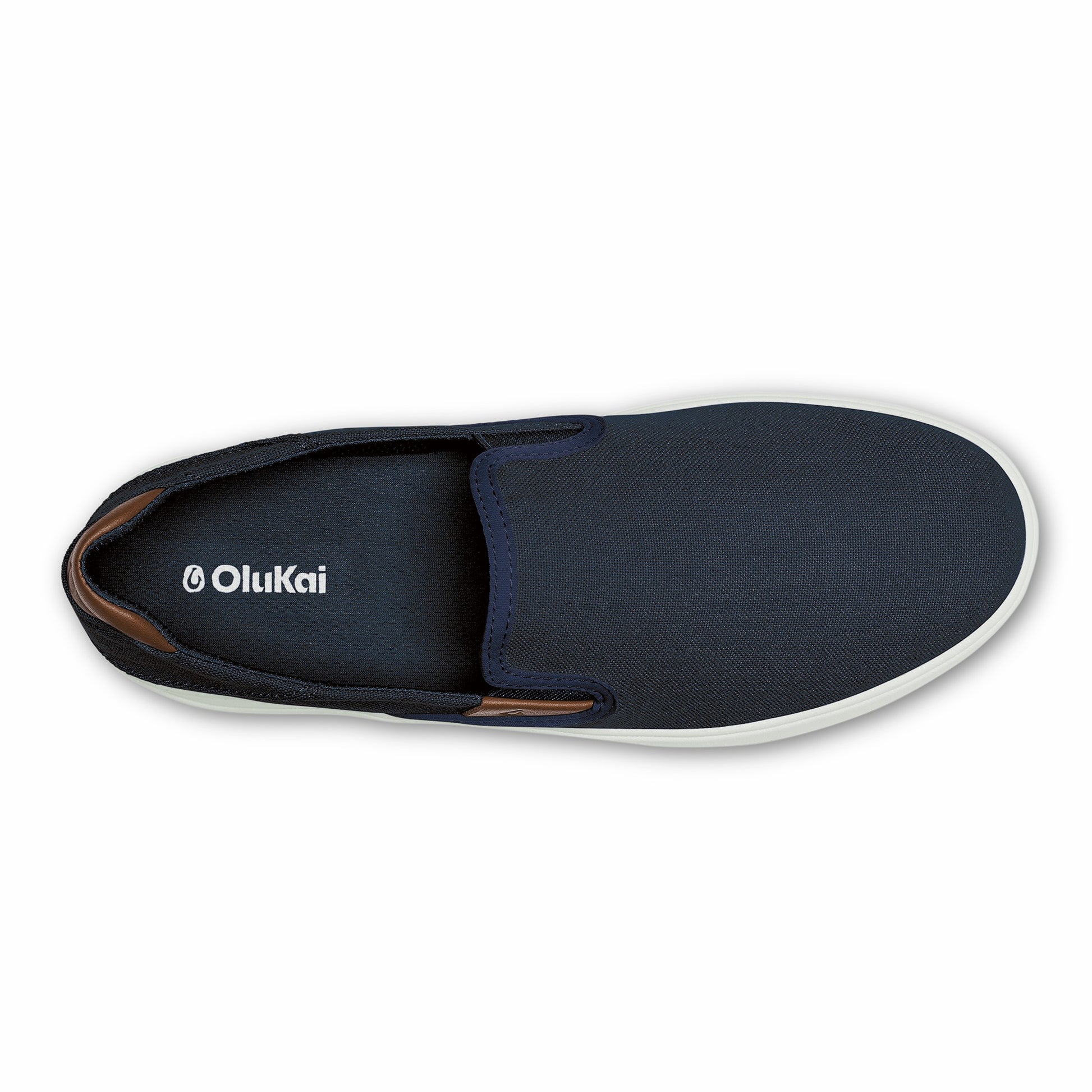 Olukai Wai‘alae Slip On Golf Shoes - Trench Blue