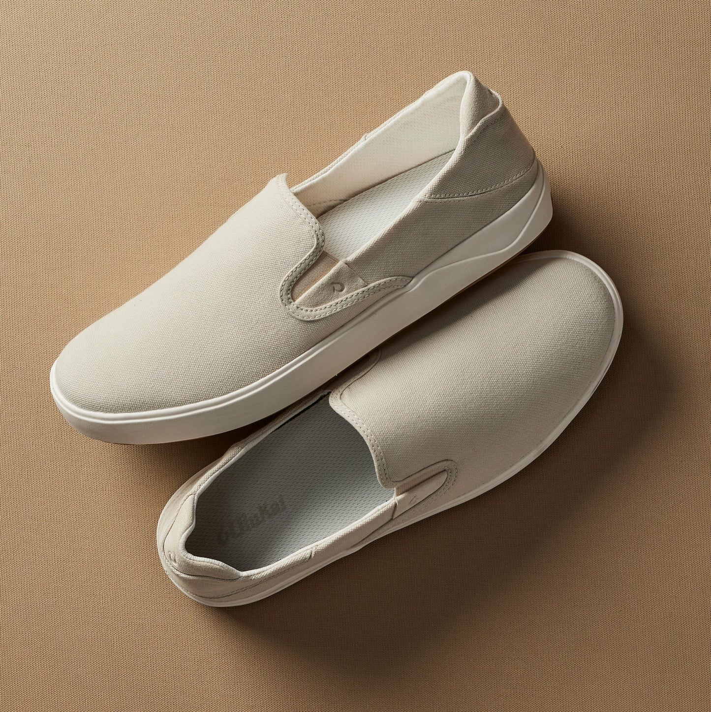 Olukai Lae‘ahi Slip-On Sneakers - Tapa / Canvas