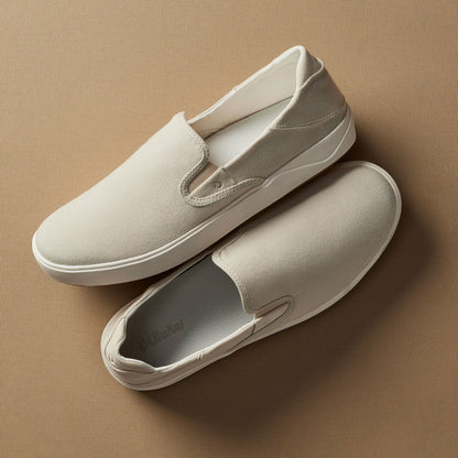 Olukai Lae‘ahi Slip-On Sneakers - Tapa / Canvas
