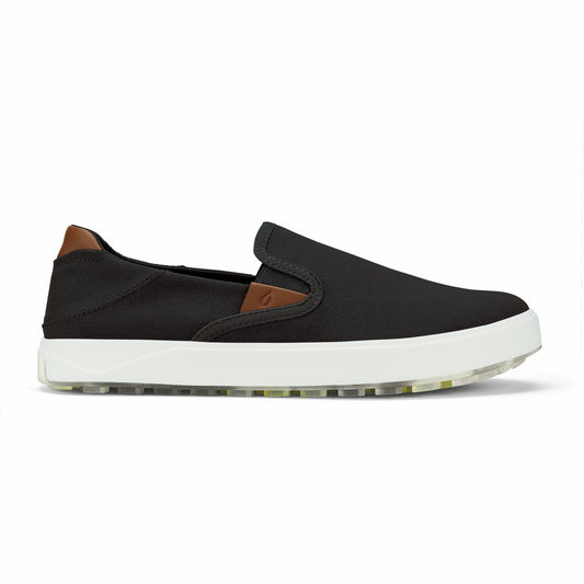 Olukai Wai‘alae Slip On Golf Shoes - Lava Rock