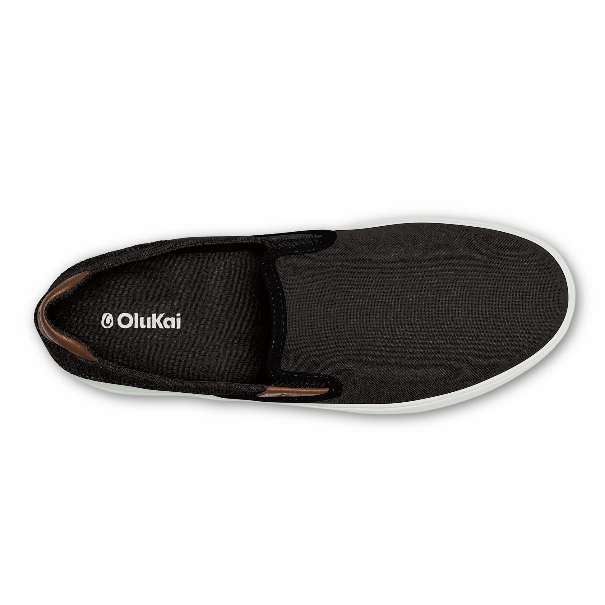 Olukai Wai‘alae Slip On Golf Shoes - Lava Rock