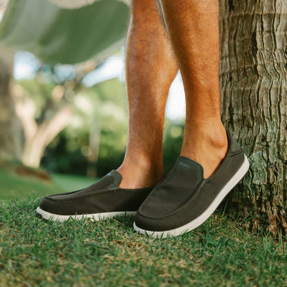 Olukai Kākaha Mesh Men‘s Slip-On Shoes - Nori