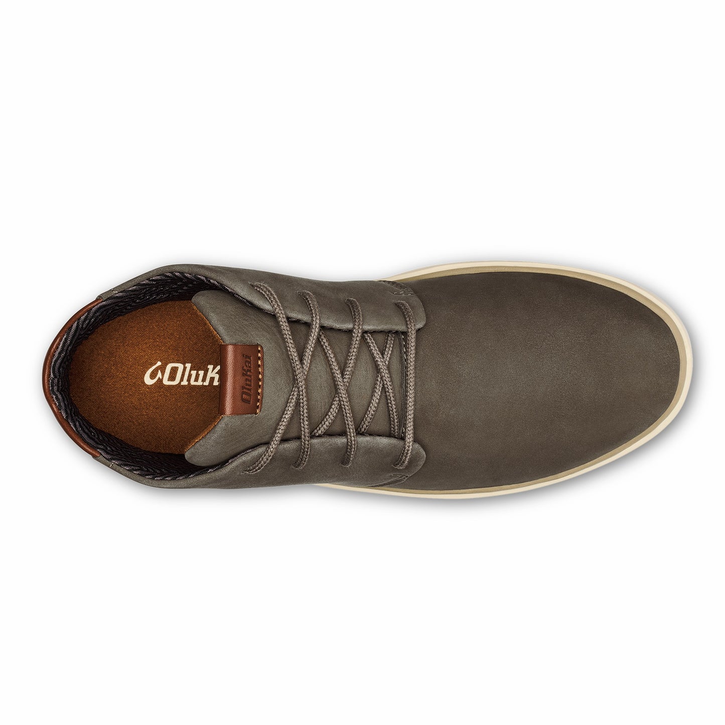 Olukai Papakū 'Ili Waterproof Leather Boots- Mustang