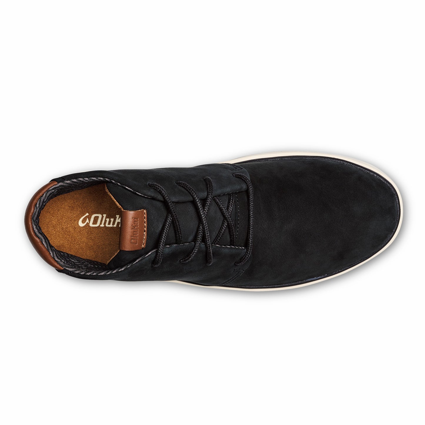 Olukai Papakū 'Ili Waterproof Leather Boots- Black
